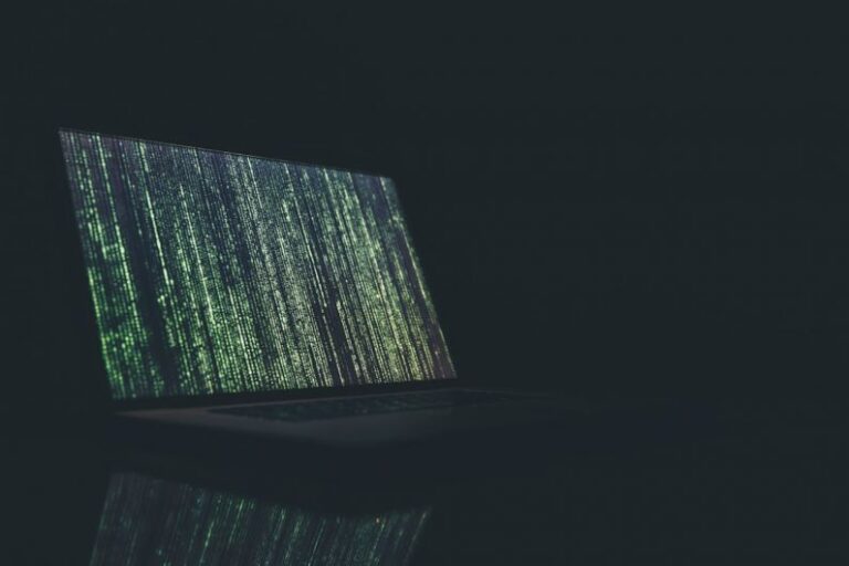 Security Warehouse - black and gray laptop computer turned on