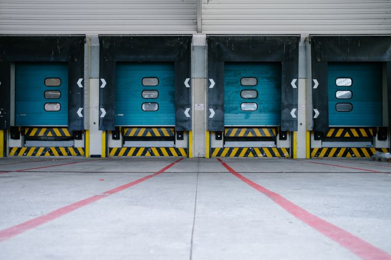 IoT Logistics - closeup photo of parking lot