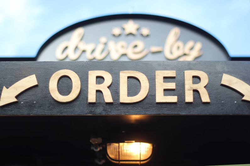 Order Fulfillment - order signage on grey wooden plank