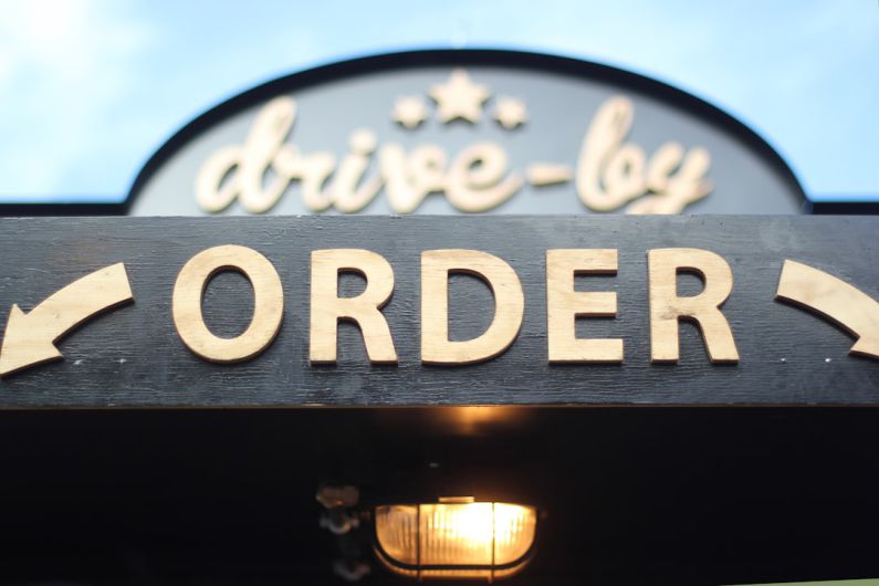 Order Fulfillment - order signage on grey wooden plank