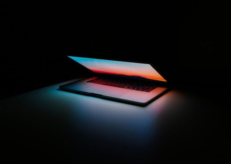 WMS Tech - gray and black laptop computer on surface